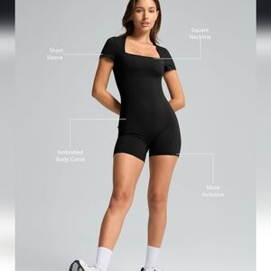 Jumpsuit Short.navy Blue.